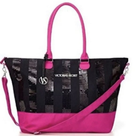 VICTORIA'S SECRET Women's Sequin Tote NWT - Picture 2 of 9